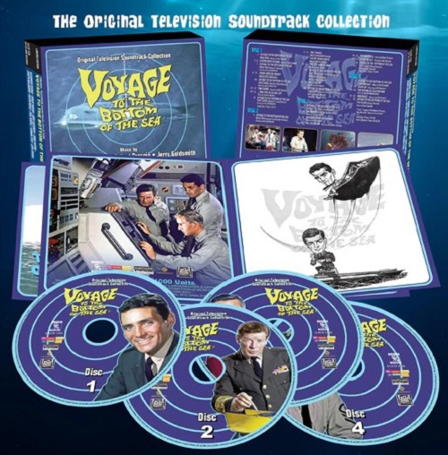 Voyage to the Bottom of the Sea Original Television Soundtrack 4xCD - Click Image to Close
